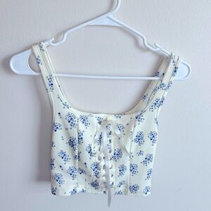 Coquette Floral Corset Top